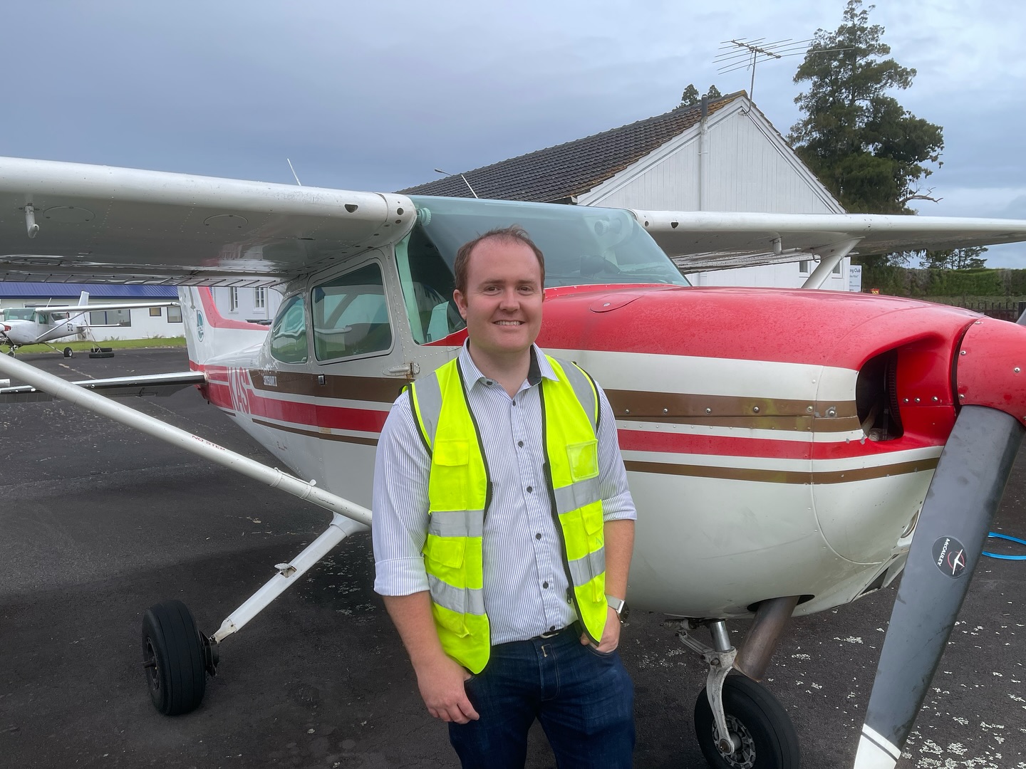 Congratulations to Andrew Ward, our first PPL holder of the year! After many nights of study, preparation, and nerves, your dedication and hard work paid off in the end. The club is incredibly proud of your amazing achievement, well done! 👏✈️