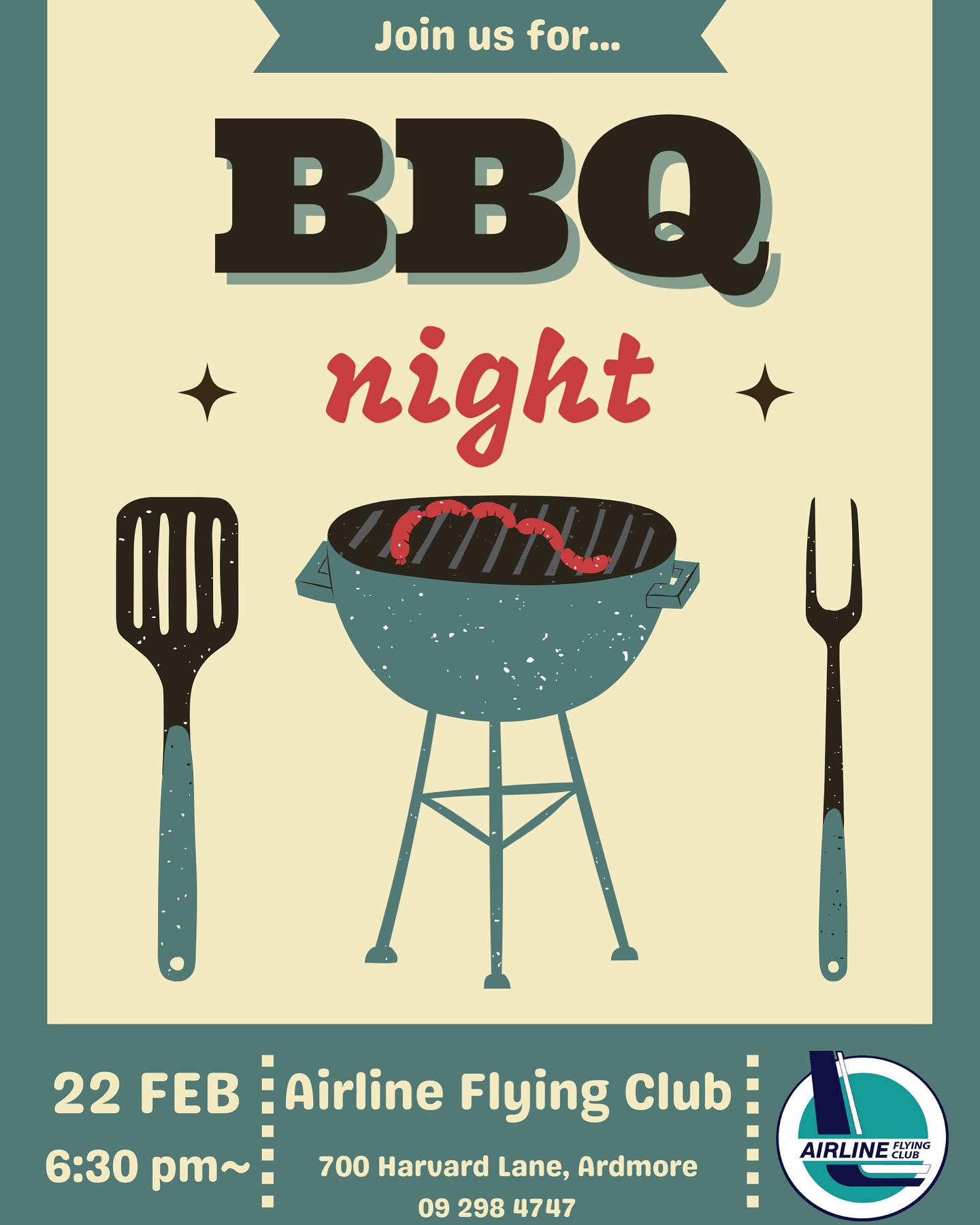 Join us on Saturday, 22nd Feb, 6:30pm for another fantastic BBQ night! Bring your friends and family for an evening of great food and drinks with the AFC family. The bar will be open from late afternoon so come along and make the most of it! 🍻🔥
A huge thank you to our lifelong member Neville and Michelle for their continued dedication in hosting these events.
Entry fee: $15 per person (updated)
See y’all there! 🤩