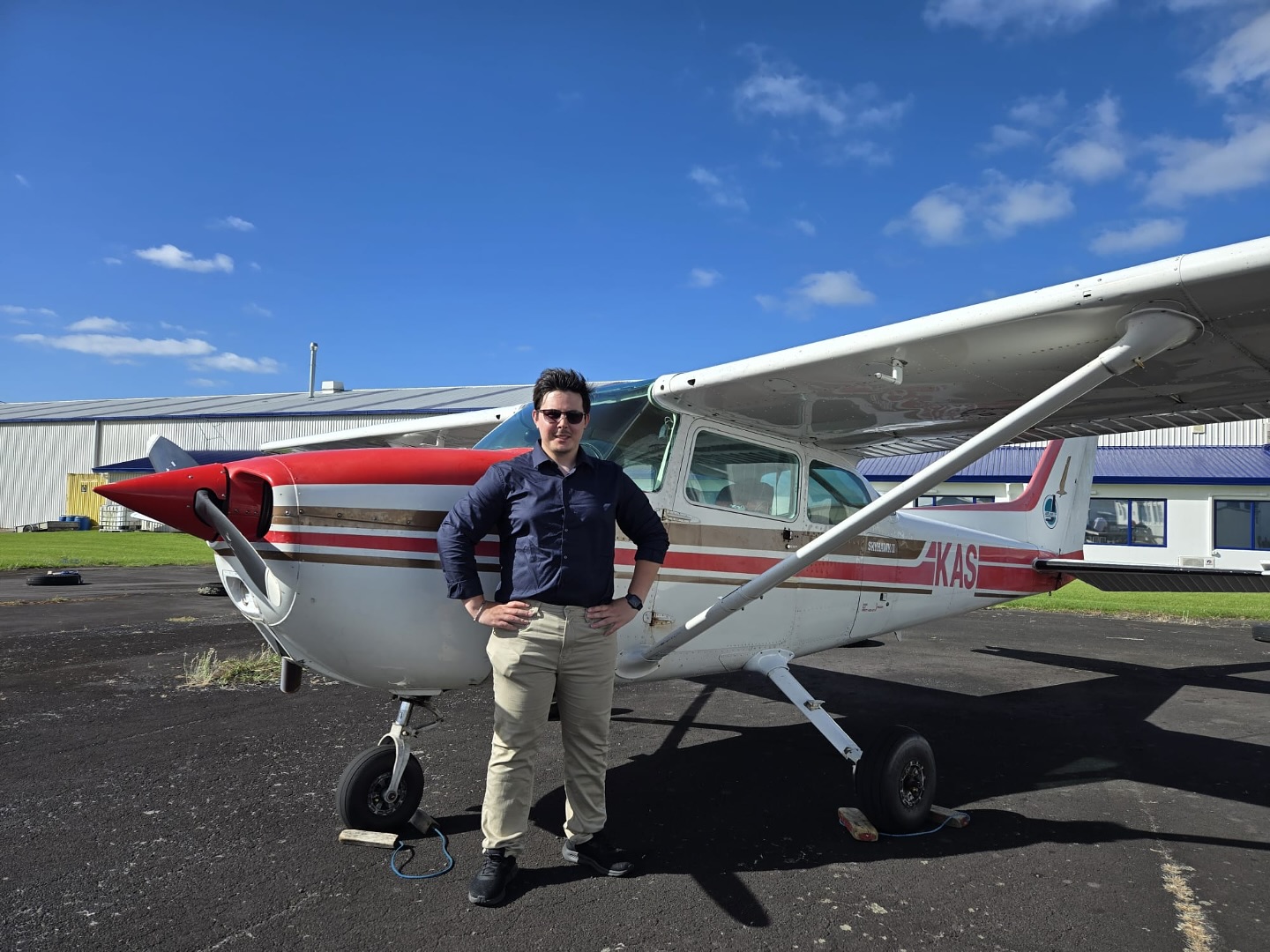 Congratulations to Terry Suzuki on passing his PPL!
Terry joined Airline Flying Club in mid December 2024 and has been flying almost every day since. With a lot of dedication and hard work, he has successfully completed his training in just under 3 months!
Terry is now heading back to Japan to continue chasing his aviation dream. We wish him all the best in his journey ahead, good luck! ✈️