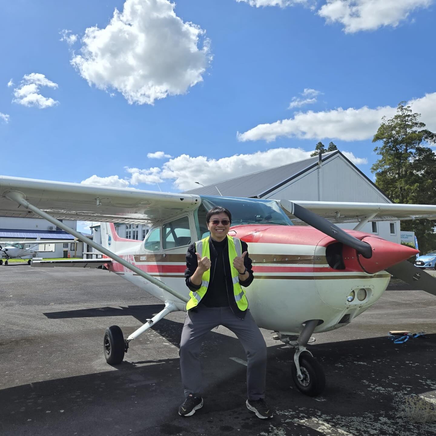 HUGE Congratulations to our international student Ben who achieved his FIRST SOLO in TWO WEEKS! 🎉 🙌🏼 ✈️